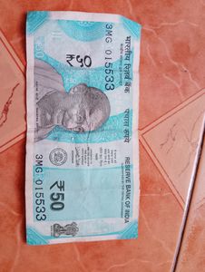 50₹ Unique Number Notes
