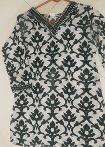 Stylish Black &amp; short kurti