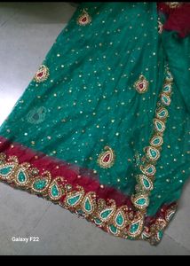 Heavy Net Saree