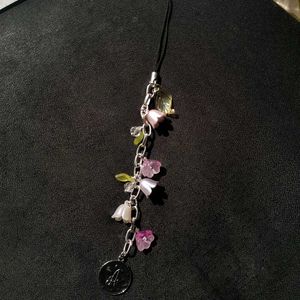 Floral Cell Phone Charm