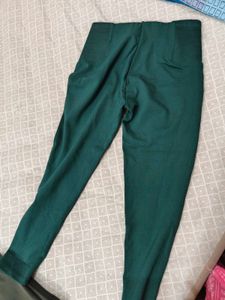 Green Skinny Jeggings