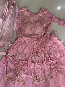 Elegant Pink Lehenga Choli Set