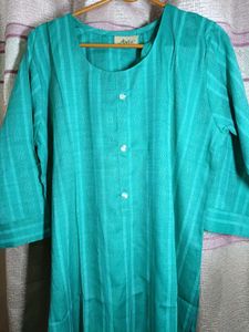 Green Formal Kurti For Daily And Fomal Look