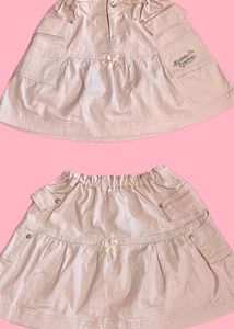 Pink Denim Skirt 💓