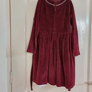 612 League Cute Vintage Velvet Party Frock