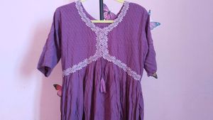 Alia kat Lavender Gown