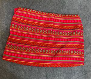 Gorgeous Mini Skirt With Hand Embroidery