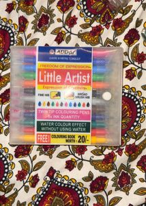 crayons and sketch colours stationary