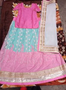 Multiple colours Lehenga Choli with dupatta Set