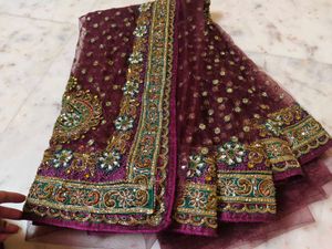 Heavy Work Net Saree Very Nice 👍