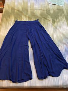 Dark blue Plazzos