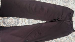 Brown Wide Leg Trousers