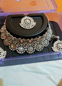 Sparkling Rhinestone Jewelry Set
