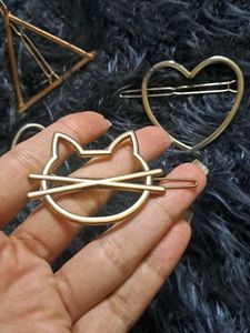[Brand New] Korean Metal Hair Pins 🫰🏻💕