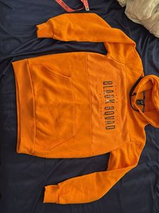 Orange &#39;Black Squad&#39; Hoodie