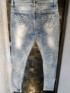 Distressed Denim Jeans