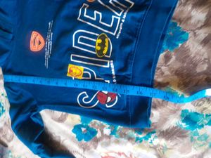 Blue Superhero Hoodie