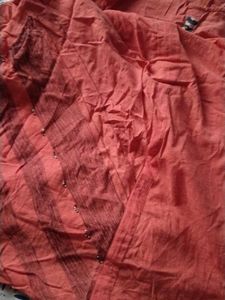 Peach Kurti with Unique Design