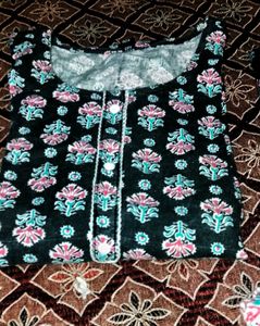 Beautiful Cotton Kurta Dupatta Pent Set