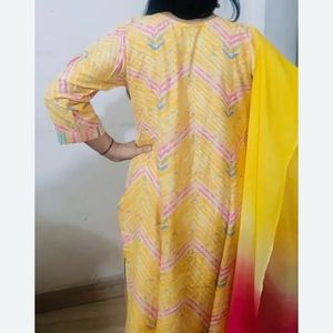 Bandhani dress