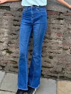 Flared Bootcut Denim Jeans