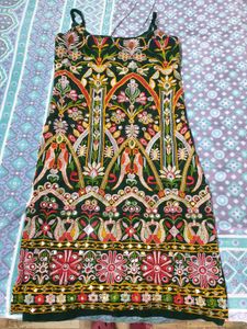 Elegant Green Embroidered Kurta Set