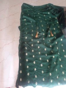 Sequence Work Green Kurti