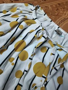 Striped Polka Dot Top