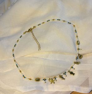 Beaded Charm Necklace
