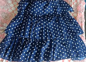 Navy Blue Frock
