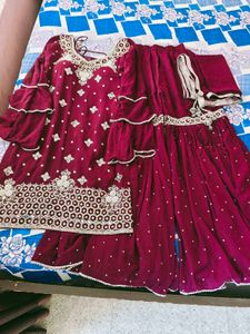 Kurta And Sharara Set