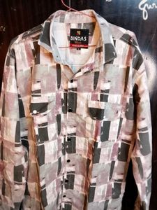 Patterned Casual Shirt