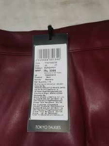 Leather Skirt Absolutely New