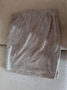 Textured Gold Skirt