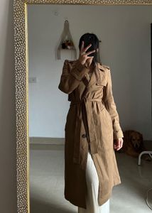 Blumin Beige Classic Trench Coat