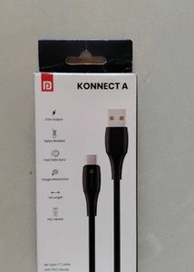 Portronics Type C Charge &amp; Data Sync Cable 1 Meter