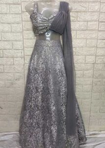 Bollywood Designer Indo-western Lehenga Choli Set