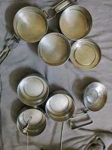 Tiffin &amp;  Glass Combo
