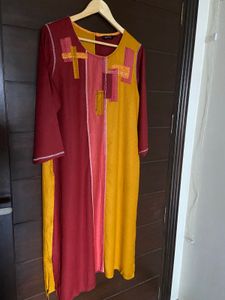 Imara Colour Block Kurta ( XXl)