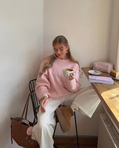 Pink Pullover Sweater
