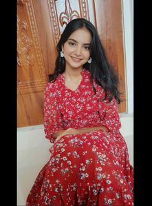 (SIZE~S)/Strechable)Red fit and flare dress🌷
