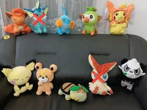 Pokaemon Plushies