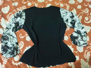 Net And Lace Work Beautiful Top