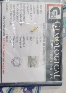 Diamond Nose Pin