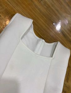 White Cindrella Frock Dress