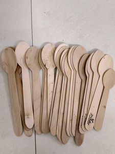Wooden Spoon Art Set - 40 Pieces