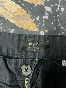 Black Straight Fit Pants