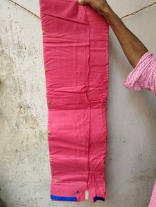 Pink Embroidered Salwar Kameez Suit Material