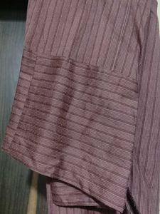 Striped Winter Kurta Set