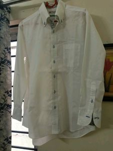 NEW IMPORTED Classic White Long Sleeve Shirt